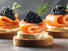 Cold smoked salmon